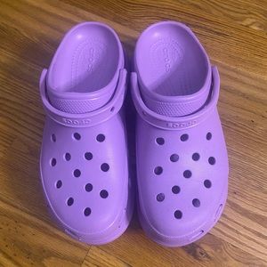 Platform Crocs